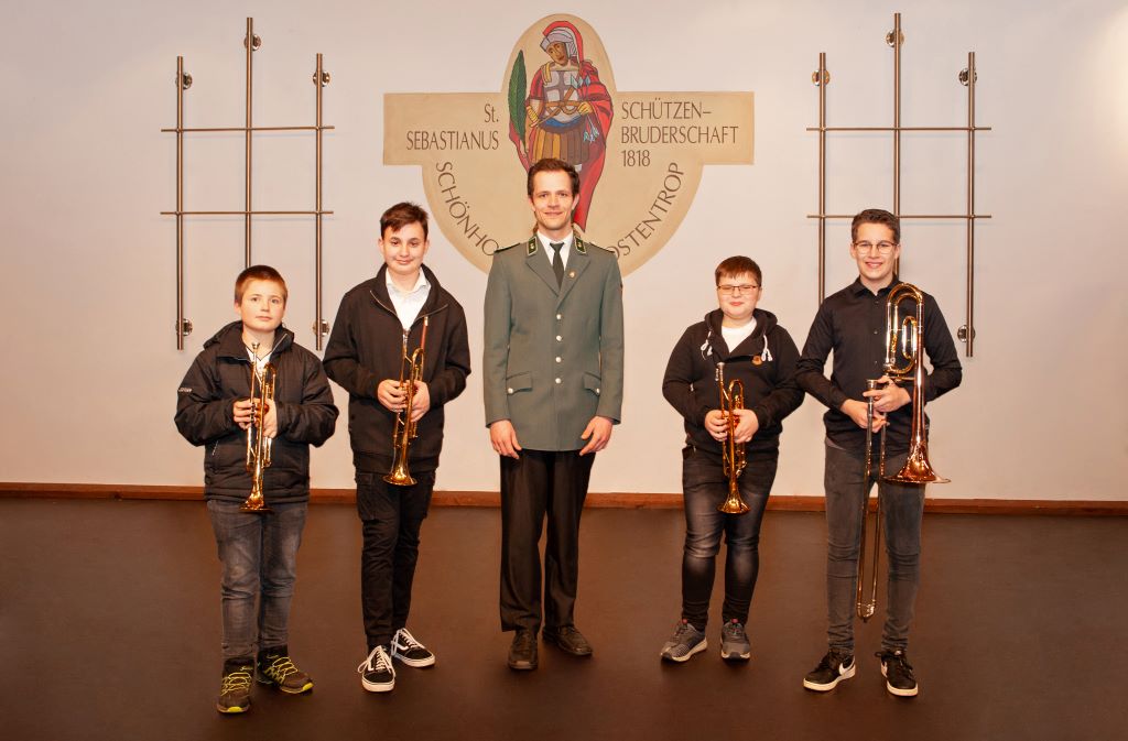 Jugendarbeit beim Musikverein Schönholthausen